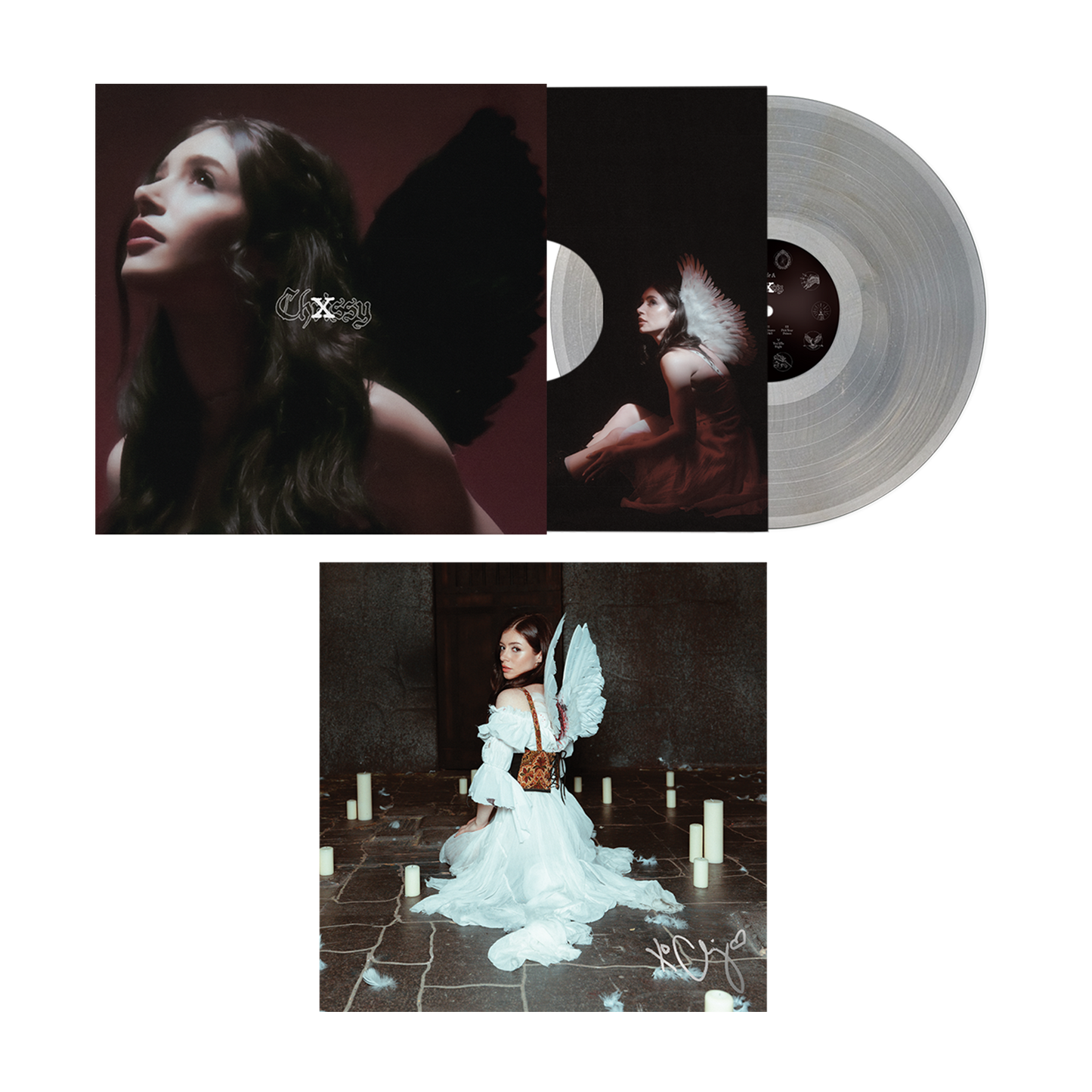 X (VII Deluxe) Signed Translucent Halo Vinyl